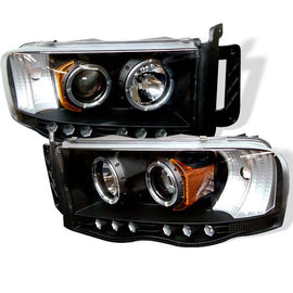 Spyder Auto 5009975 (Spyder Signature) Projector Headlights - LED Halo - Black