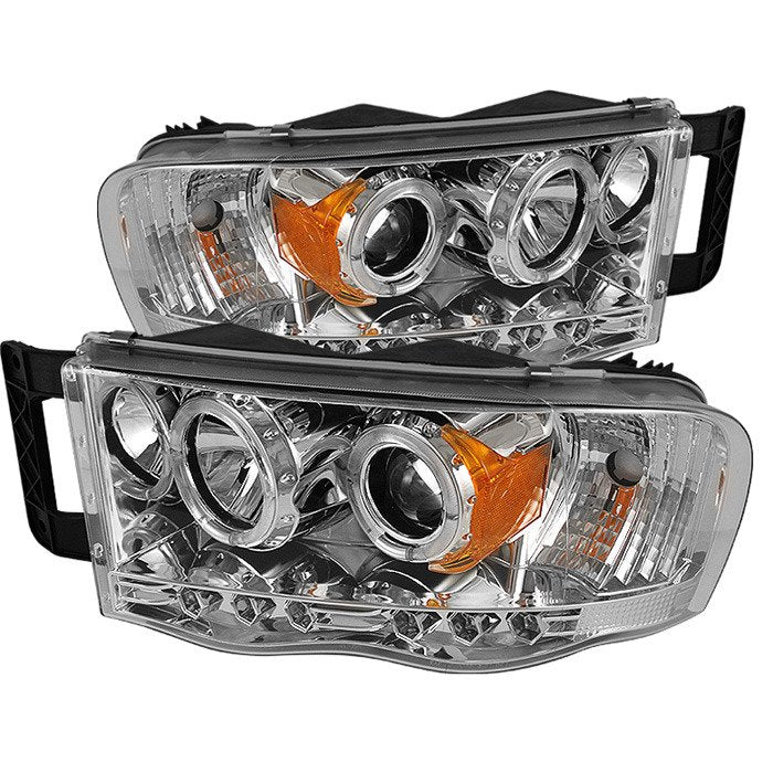 Spyder Auto 5009982 (Spyder Signature) Projector Headlights - LED Halo - Chrome