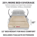 AirBedz PPI-504 Full-Size 5-5.8ft Truck Air Mattress with Built in Pump and Rechargeable Battery
