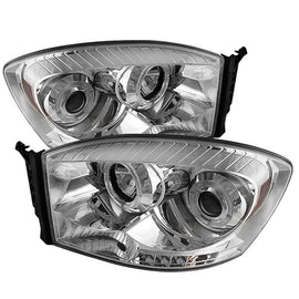 Spyder Auto 5010018 (Spyder Signature) Projector Headlights - LED Halo - Chrome