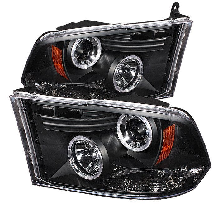 Spyder Auto 5010032 (Spyder Signature) Projector Headlights - LED Halo - Black