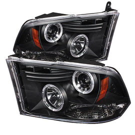 Spyder Auto 5010032 (Spyder Signature) Projector Headlights - LED Halo - Black