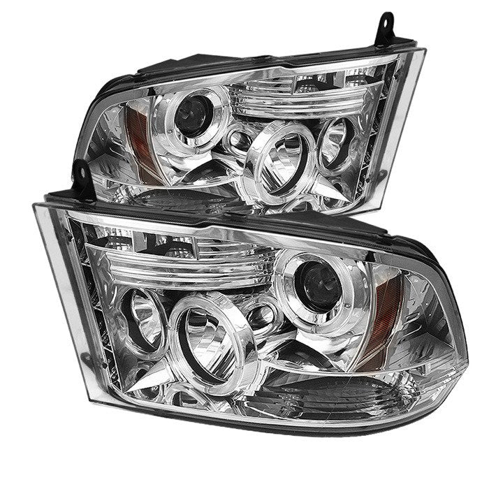 Spyder Auto 5010049 (Spyder Signature) Projector Headlights - LED Halo - Chrome