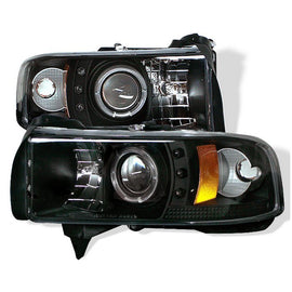 Spyder Auto 5010063 (Spyder Signature) Projector Headlights - CCFL Halo - Black