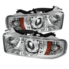 Spyder Auto 5010094 (Spyder Signature) Projector Headlights - LED Halo - Chrome