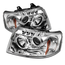 Load image into Gallery viewer, Spyder Auto 5010124 (Spyder Signature) Projector Headlights - LED Halo - Chrome