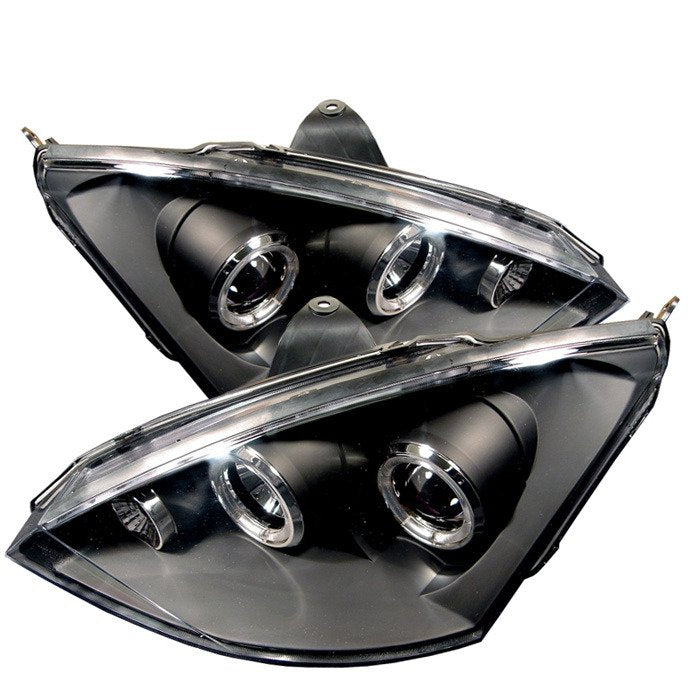 Spyder Auto 5010186 (Spyder Signature) Projector Headlights - LED Halo - Black