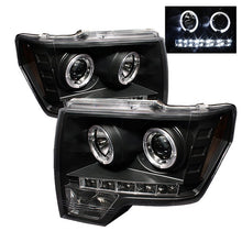 Load image into Gallery viewer, Spyder Auto 5010230 (Spyder Signature) Projector Headlights - LED Halo - Black
