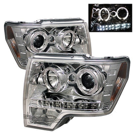Spyder Auto 5010247 (Spyder Signature) Projector Headlights - LED Halo - Chrome