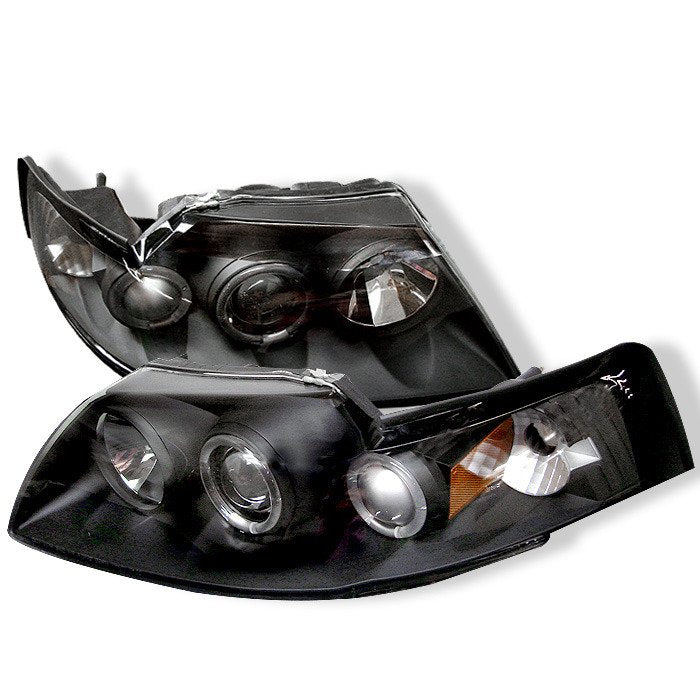 Spyder Auto 5010445 (Spyder Signature) Projector Headlights - LED Halo - Black