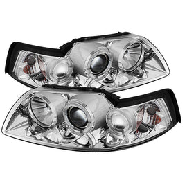Spyder Auto 5010452 (Spyder Signature) Projector Headlights - LED Halo - Chrome