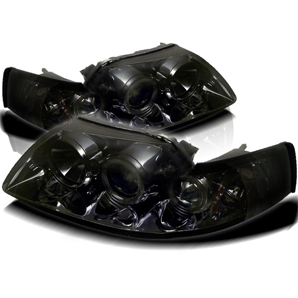 Spyder Auto 5010469 (Spyder Signature) Projector Headlights - LED Halo - Smoke