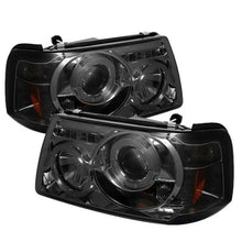 Load image into Gallery viewer, Spyder Auto 5010513 (Spyder Signature) 1PC Projector Headlights - LED Halo - Smoke