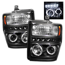 Load image into Gallery viewer, Spyder Auto 5010575 (Spyder Signature) Projector Headlights - LED Halo - Black