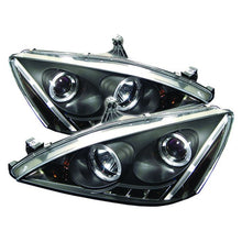 Load image into Gallery viewer, Spyder Auto 5010636 (Spyder Signature) Projector Headlights - LED Halo - Amber Reflector - Black