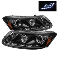 Load image into Gallery viewer, Spyder Auto 5010667 (Spyder Signature) Projector Headlights - LED Halo - Black