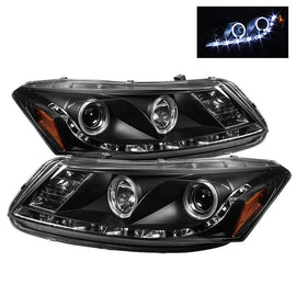 Spyder Auto 5010667 (Spyder Signature) Projector Headlights - LED Halo - Black
