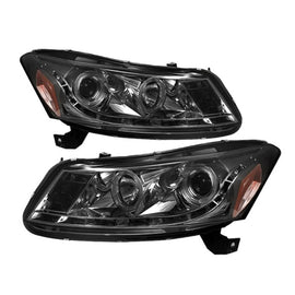 Spyder Auto 5010681 (Spyder Signature) Projector Headlights - LED Halo - Smoke