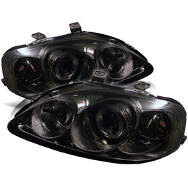Spyder Auto 5010957 (Spyder Signature) Projector Headlights - LED Halo - Smoke