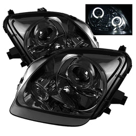 Spyder Auto 5011053 (Spyder Signature) Projector Headlights - LED Halo - Smoke