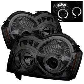 Spyder Auto 5011114 (Spyder Signature) Projector Headlights - LED Halo - Smoke