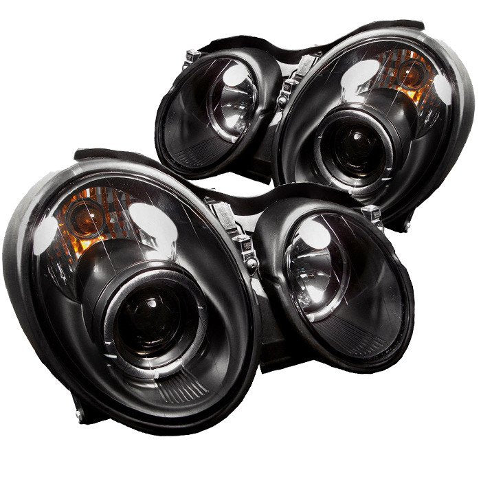 Spyder Auto 5011176 (Spyder Signature) Projector Headlights - LED Halo - Black