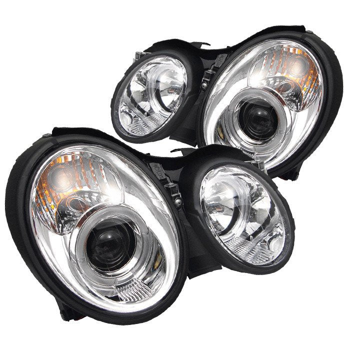 Spyder Auto 5011183 (Spyder Signature) Projector Headlights - LED Halo - Chrome