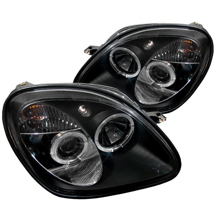 Spyder Auto 5011190 (Spyder Signature) Projector Headlights - LED Halo - Black