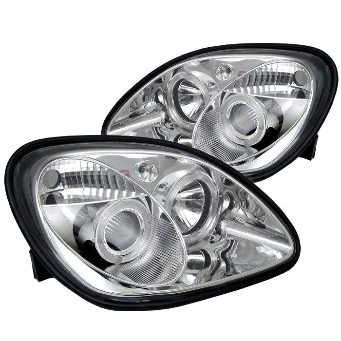 Spyder Auto 5011206 (Spyder Signature) Projector Headlights - LED Halo - Chrome