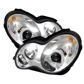 Spyder Auto 5011268 (Spyder Signature) Projector Headlights - LED Halo - Chrome