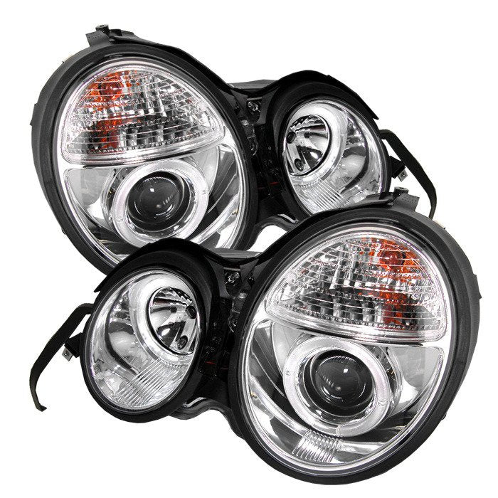 Spyder Auto 5011282 (Spyder Signature) Projector Headlights - LED Halo - Chrome