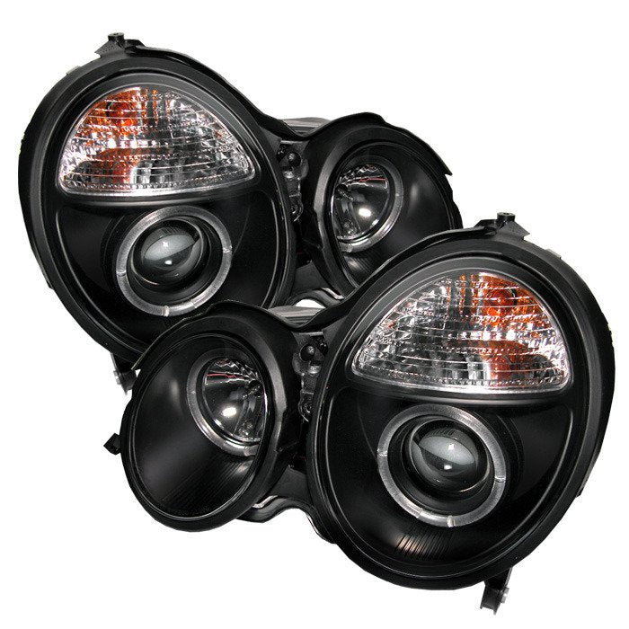 Spyder Auto 5011299 (Spyder Signature) Projector Headlights - LED Halo - Black
