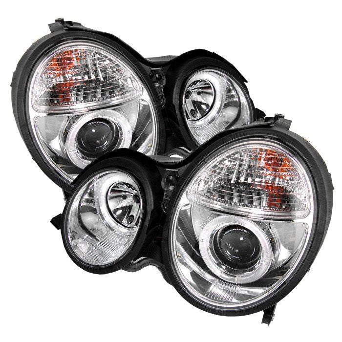 Spyder Auto 5011305 (Spyder Signature) Projector Headlights - LED Halo - Chrome