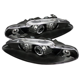 Spyder Auto 5011428 (Spyder Signature) Projector Headlights - LED Halo - Black