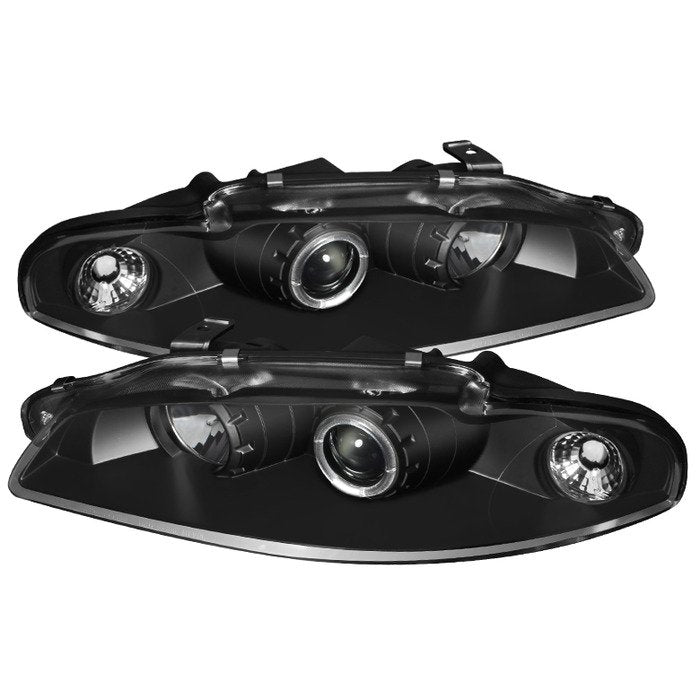 Spyder Auto 5011473 (Spyder Signature) Projector Headlights - LED Halo - Black