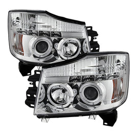 Spyder Auto 5011589 (Spyder Signature) Projector Headlights - LED Halo - Chrome