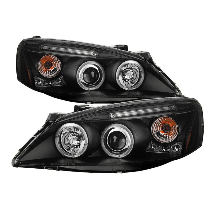 Spyder Auto 5011596 (Spyder Signature) Projector Headlights - LED Halo - Black