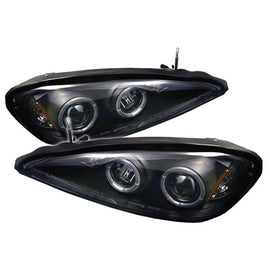 Spyder Auto 5011640 (Spyder Signature) Projector Headlights - LED Halo - Black