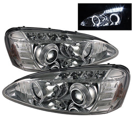 Spyder Auto 5011671 (Spyder Signature) Projector Headlights - LED Halo - Chrome