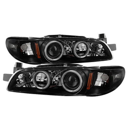 Spyder Auto 5011695 (Spyder Signature) Projector Headlights - CCFL Halo - Black