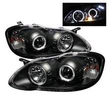 Load image into Gallery viewer, Spyder Auto 5011787 (Spyder Signature) Projector Headlights - LED Halo - Black