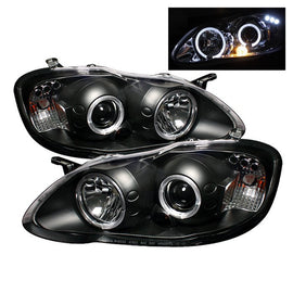 Spyder Auto 5011787 (Spyder Signature) Projector Headlights - LED Halo - Black