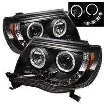 Load image into Gallery viewer, Spyder Auto 5011916 (Spyder Signature) Projector Headlights - LED Halo - Black