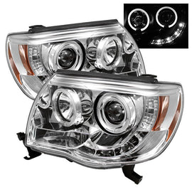 Spyder Auto 5011923 (Spyder Signature) Projector Headlights - LED Halo - Chrome