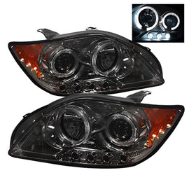 Spyder Auto 5011985 (Spyder Signature) Projector Headlights - LED Halo - Smoke