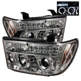 Spyder Auto 5012036 Projector Headlights - Eliminates AFS function - LED Halo - Chrome