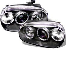 Load image into Gallery viewer, Spyder Auto 5012159 (Spyder Signature) Projector Headlights - LED Halo - Black