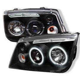 Spyder Auto 5012210 (Spyder Signature) Projector Headlights - CCFL Halo - Black
