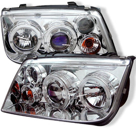 Spyder Auto 5012265 (Spyder Signature) Projector Headlights - LED Halo - Chrome