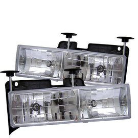 Spyder Auto 5012388 (Spyder Signature) Crystal Glass Headlights - Chrome